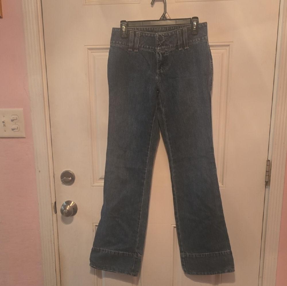 GAP Women's Boot Cut Jeans in Deep Blue